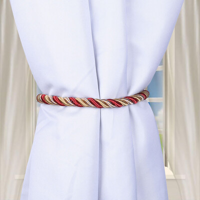 

Gobestart Ropes Tie Backs for Window Curtain Cord Buckle Tiebacks Braided Tie Backs