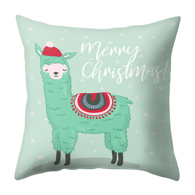 

1Pc Kawaii Llama Alpaca Pillow Case Cover Sofa Cushion Pillow Cushion Pillowcase For Home Decoration