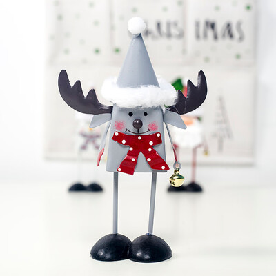 

Toponeto Mini Cute Christmas Decoration Christmas Wrought Iron Home Decor