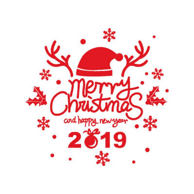 

Christmas Wall Sticker Window DIY Living Wallpaper Wall Stickers PVC Stickers New Year Christmas Decorations For Home
