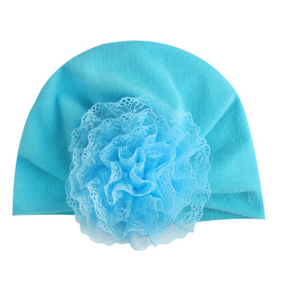 

Children Kids Caps Soft Cute Newborn Baby Hollow Floral Design Girls Boys Caps Infant Hat Turban Elastic Cap