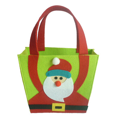 

Toponeto Santa Claus Snowman Xmas Candy Storage Sugar Christmas Gift Bags Decor Supplies