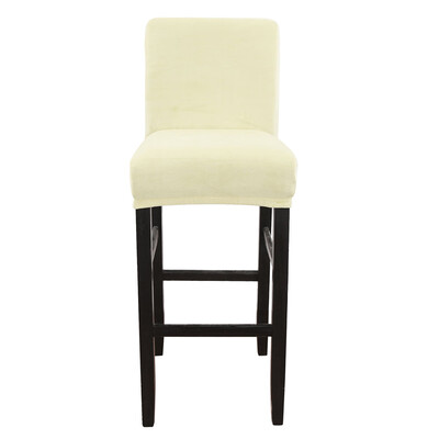 

123pcs High Stool Chair Seat Covers Solid Color Chair Cover