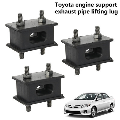 

New Rubber Exhaust Mount for Toyota Landcruiser 40 60 70 80 100 Series Set 3 Mounts