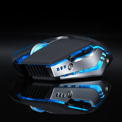 

7 Color Breathing Light Wireless Gaming Mouse Optical Travel Mice With USB Receiver For NotebookPCLaptopComputer