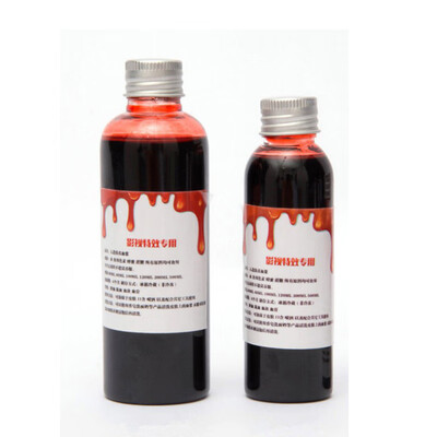 

Halloween cos ultra-realistic fake bloodsimulation of human vampire human hematopoietic props vomiting edible pulp