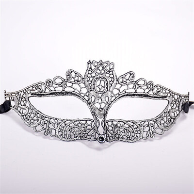 

Tailored Masquerade Lace Mask Catwoman Halloween Cutout Prom Party Mask Accessories HOT