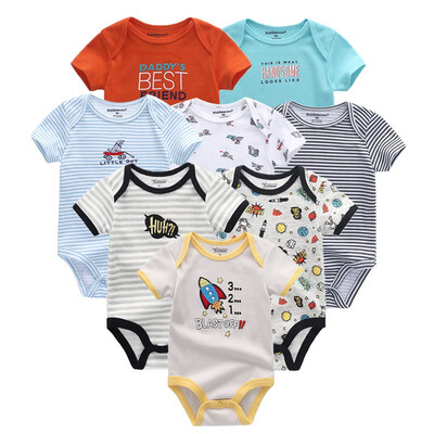 

Baby Boys Clothes Newborn 0-12M Babywear Cotton For Babies Unicorn Baby Girls Clothes Clothing Sets Rompers Baby Bodysuits 8PCS
