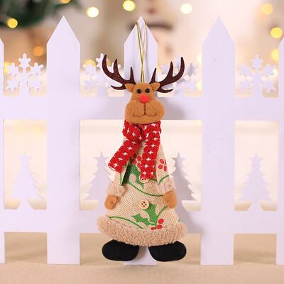 

Tailored Christmas Tree Ornament Cloth Doll Pendant Hanging Decor Kids Xmas Gift