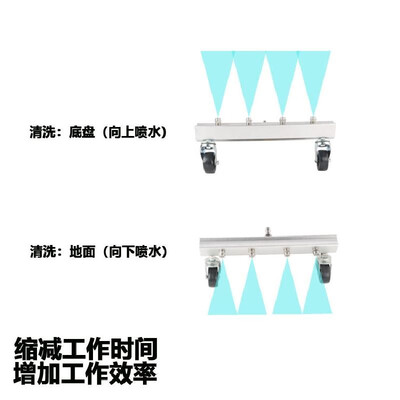 

Shaking network red cleaning universal floor scrub brush stainless steel commercial water gun high pressure gun 14 quick insert 4