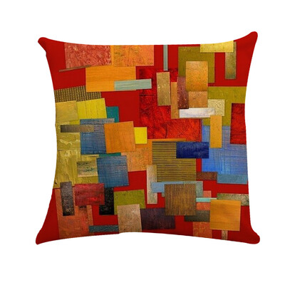 

〖Follure〗Pillow Case Linen Cushion Sofa Car Cushion Cover Home Decoration