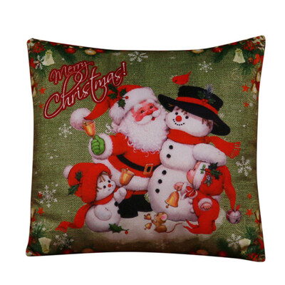 

Tailored Christmas Santa Claus Sofa Bed Home Decoration Festival Pillow Cushion