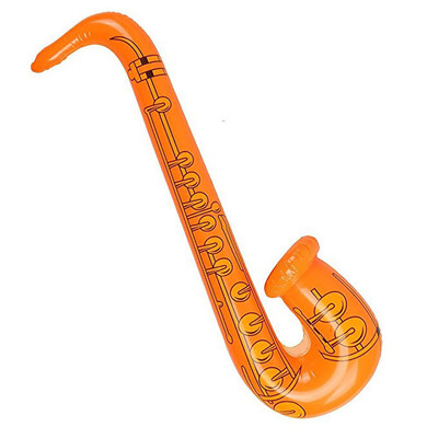 

YIWULA 4Pcs 75cm Inflatable Saxophone Accessories For Party Kids Party Decor Toy