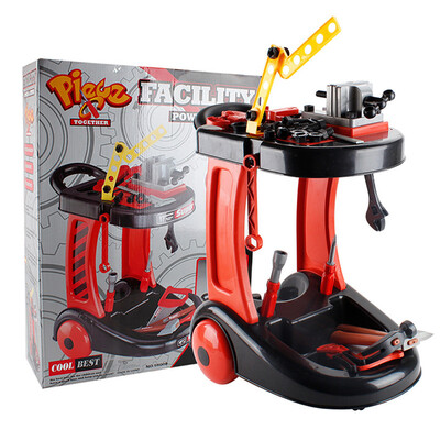 

YIWULAChildren Work Bench Tool Set Kids Play DIY Tools Construction Toy Kit Workbench