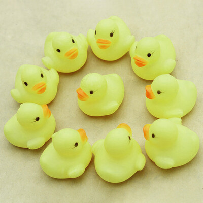

Gobestart 10PC Squeezing Call Rubber Ducky Duckie Baby Shower Birthday Favors