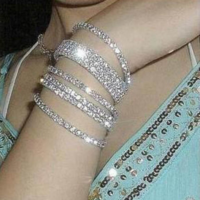 

Bracelet Diamond Bracelet Single Diamond Bracelet Modern Elastic Flash Exquisite Elastic Stretch Bracelet