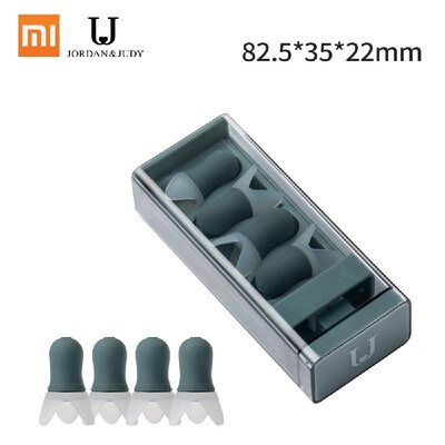 

Xiaomi Youpin Jordan Judy Soundproof Earplugs Mute Professional Noise Reduction Light Soft Silicone Sleeping Foam Travel Earplugs