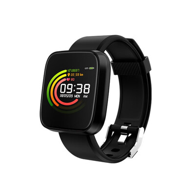 

Bluetooth 40 IP67 Full Touch Color Screen 24-Hour Heart Rate Alipay Wristband Health Monitoring Sports GPS Wristband