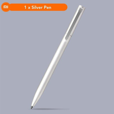 

Xiaomi Mijia Metal Pen PREMEC Smooth Switzerland Refill Alloy Handles MiKuni Japan Black Ink 05mm Pens