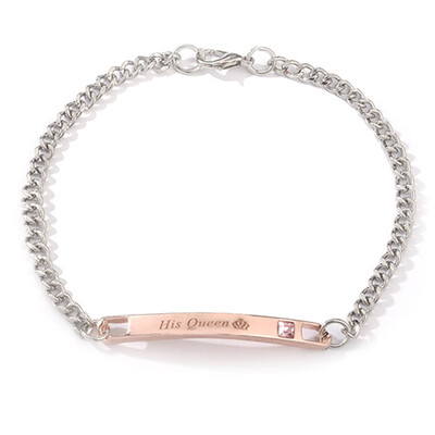 

New Style Concise Fashional Couples Beautiful Personality Elegant Alloy Material Bracelet