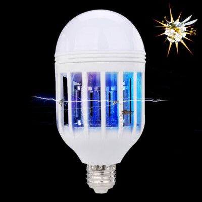 

Gobestart New LED Anti-Mosquito Bulb 15W 1000LM 6500K Electronic Insect Fly Lure Kill Bulb