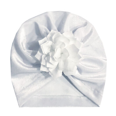 

Newborn Baby Girl hat Soft Cute Turban Knot Hospital Hats Toddler Flower Caps Headwear