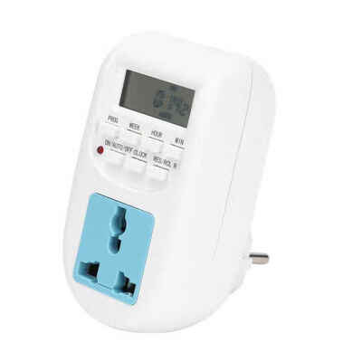 

EU Energy Saving Timer Programmable Wall Charger Electronic Timer Plug Socket Household