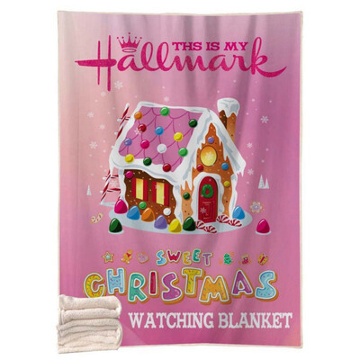 

Christmas double layer thick square blanket super soft&comfortable plush blanket sofa home blanket