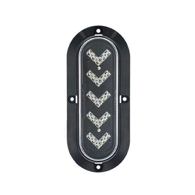 

6 LED Oval Taillights With Arrow Steering Truck Trailer Light Lamp Side 12V DC
