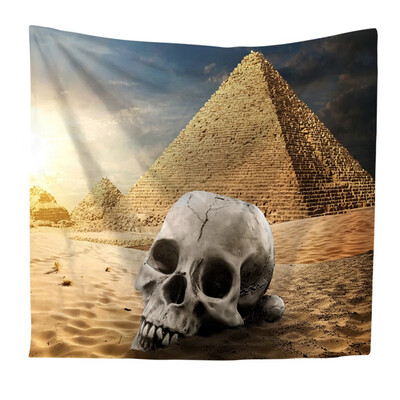 

Desert Pyramid Nordic multi-functional polyester tapestry Creative home decorations Living room bedroom dorm decoration