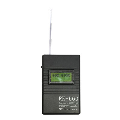 

RK560 50MHz-24GHz Portable Handheld Frequency Counter DCS CTCSS Radio Testing Frequency Meter Counter
