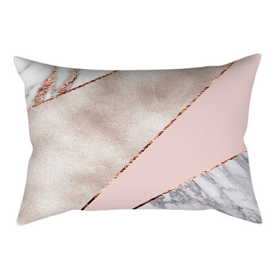 

Siaonvr Rose Gold Pink Cushion Cover Square Pillowcase Home Decoration30cm 50cm