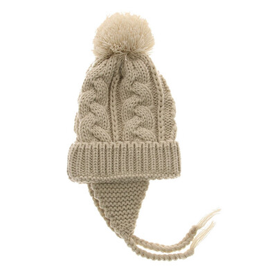 

New Baby Pom Pom Winter Hat For Boys Girls Ball Hat Kids Warm Knitted Hat Newborn Beanie Cap Fashion Cute Infant Cap