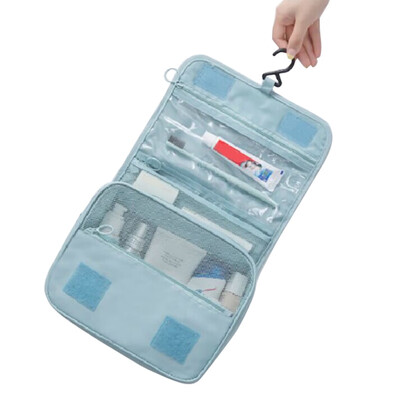 

Hanging Hook Waterproof Portable Travel Toiletry Cosmetics Make Up Case Storage Bag Luggage Packing Organizer