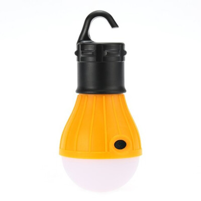 

4 Colors Use Mini Portable Lantern Tent Light LED Bulb Waterproof Hanging Hook Flashlight For Camping 3AAA Emergency Lamp