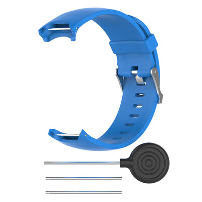 

〖Follure〗Replacement Silicagel Soft Band Strap For Garmin Approach S3 GPS Watch BK