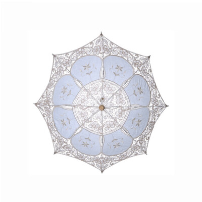 

2018 new lace umbrella umbrella Cotton lace craft Western-style palace ladies banquet lace umbrella Wedding Decoration