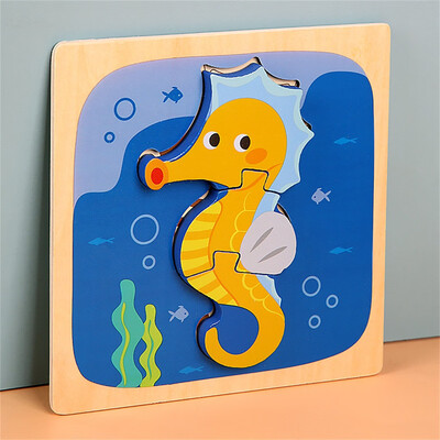 

Siaonvr Childrens Puzzle Grasp Board Puzzle Birthday Boy Girl Educational Toy