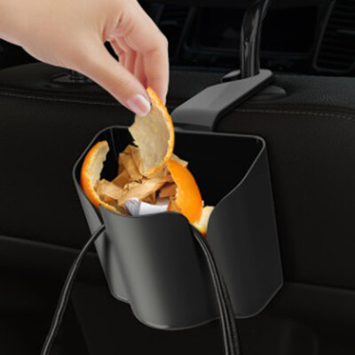 

Car Trash Can Hanging Seat Hook Travel Bag Multifunctional Storage Box Bucket