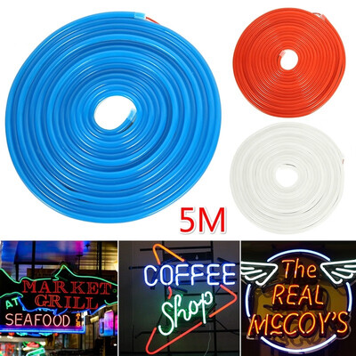 

Neon Light Dance Party Decor Light 1M5M Neon LED Lamp Flexible EL Wire Rope Tube Waterproof LED Strip 12V