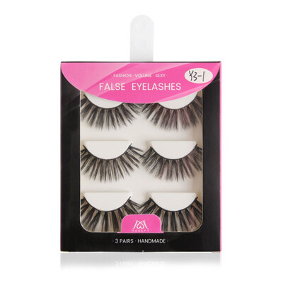 

3D False Eye Lashes Soft Eye Lashes Handmade Thick False Eyelashes Fake Lashes Eye Makeup