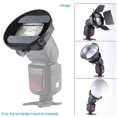 

CA-SGU Universal Flash Speedlite Mount Adapter Bracket Accessories for Nikon Canon Yongnuo Godox Sigma Andoer Neewer Vivitar Speed