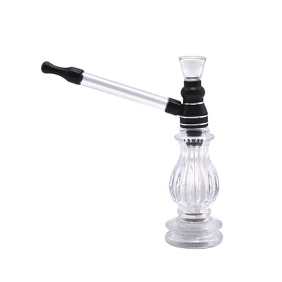 

Pipe Transparent Hookah Durable Mini Delicate Smoking Pipe Weed Tobacco Pipe Smoke Mouthpiece Tobacco Pipes Cigarette Holder