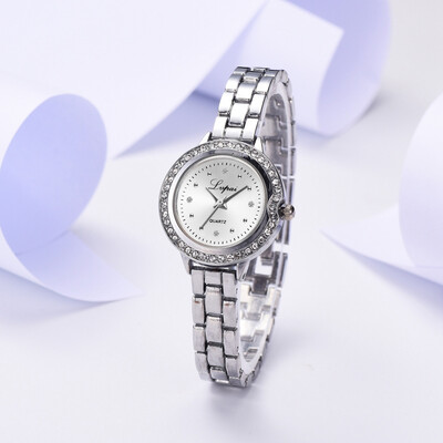 

〖Follure〗Fashion Dial Small And Exquisite Dial Simple Alloy Strap Ladies Bracelet Watch