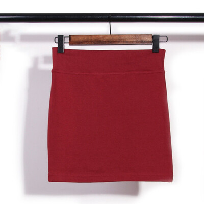 

Women Fashion Mini Skirt Casual Solid Slim Stright Skirts Office Lady Skirts