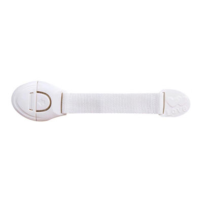 

New Adjustable Reusable Safety Locks Latches Baby Proof Cabinets Drawer Refrigerator Handle