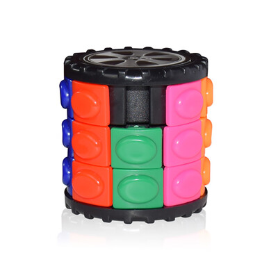 

Gotoamei Magic Finger Cube Cylindrical Puzzle Anxiety Stress Focus For Kids