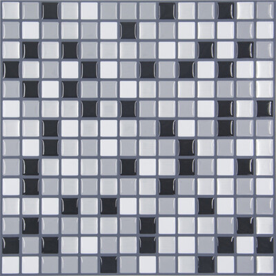 

3D Mosaic Wall Stickers Self Adhesive Removable Irregular Tile Backsplash For Bathroom Kitchen Wall Decor