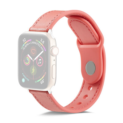

〖Follure〗Leather Replacement Watch Wrist Strap Band For Apple iwatch Smart Watch 40mm