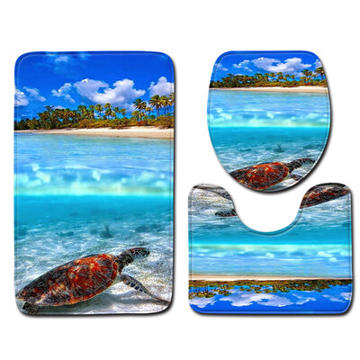 

〖Follure〗3pcs Non-Slip Bath Mat Bathroom Kitchen Carpet Doormats Decor